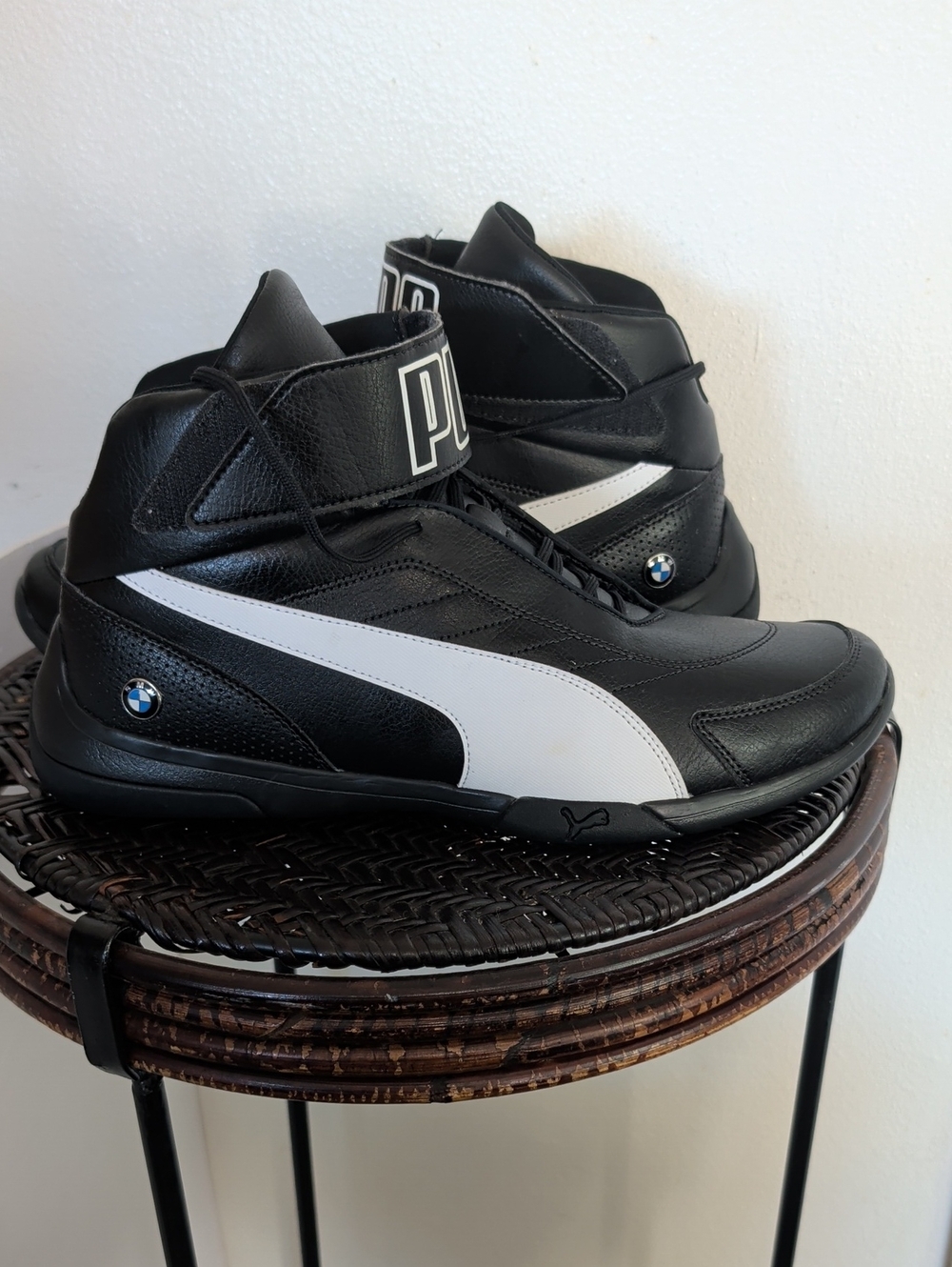 PUMA BMW Motorsport MMS Kart Cat Mid III Men Size 10.5